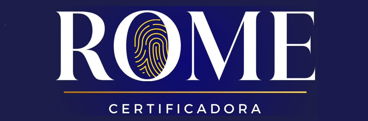 Logotipo ROME Certificadora